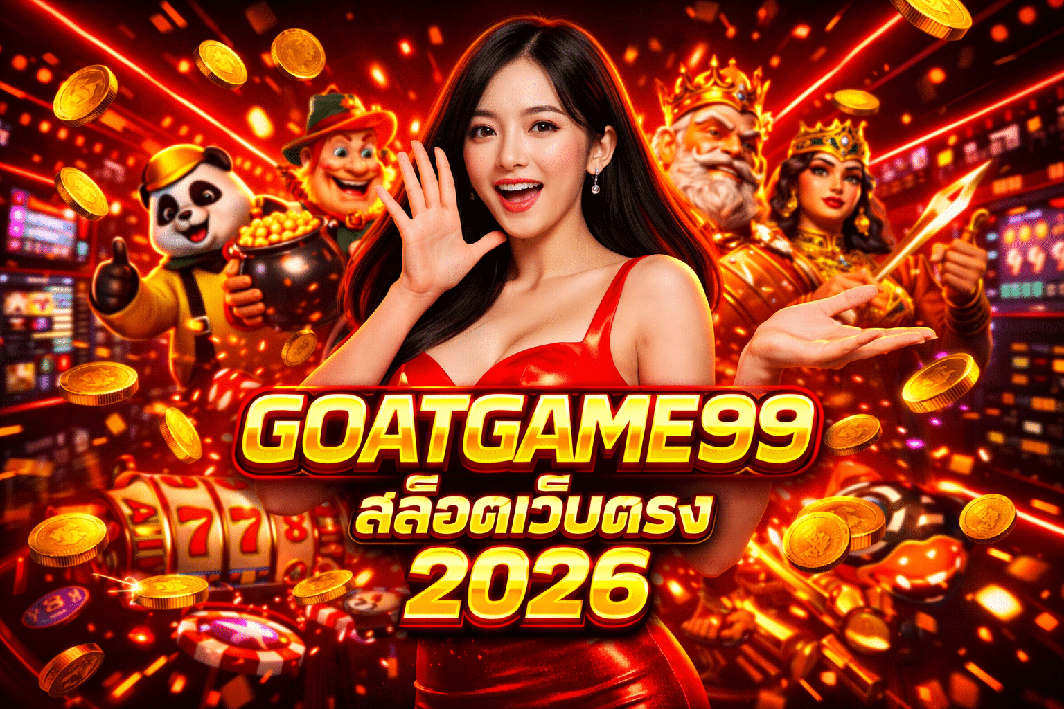 GOATGAME99 สล็อตเว็บตรงแตกง่าย API แท้ ฝาก-ถอน ทรูวอเลท