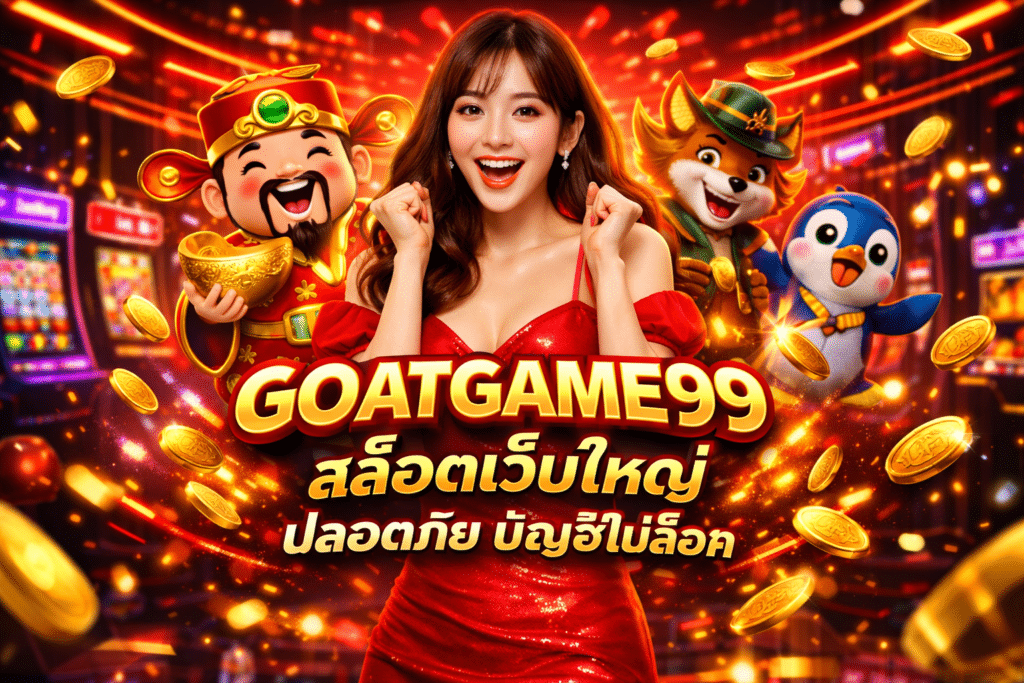 GOATGAME99 สล็อตเว็บใหญ่ ปลอดภัย บัญชีไม่ล็อค