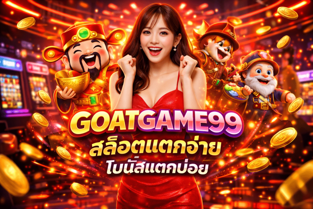GOATGAME99 สล็อตแตกง่าย โบนัสแตกบ่อย