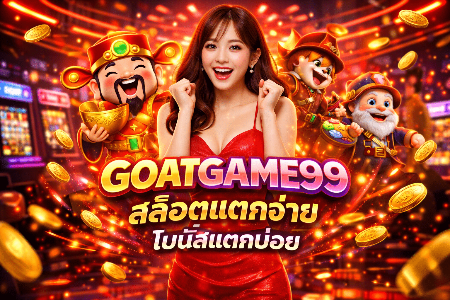GOATGAME99 สล็อตแตกง่าย โบนัสแตกบ่อย